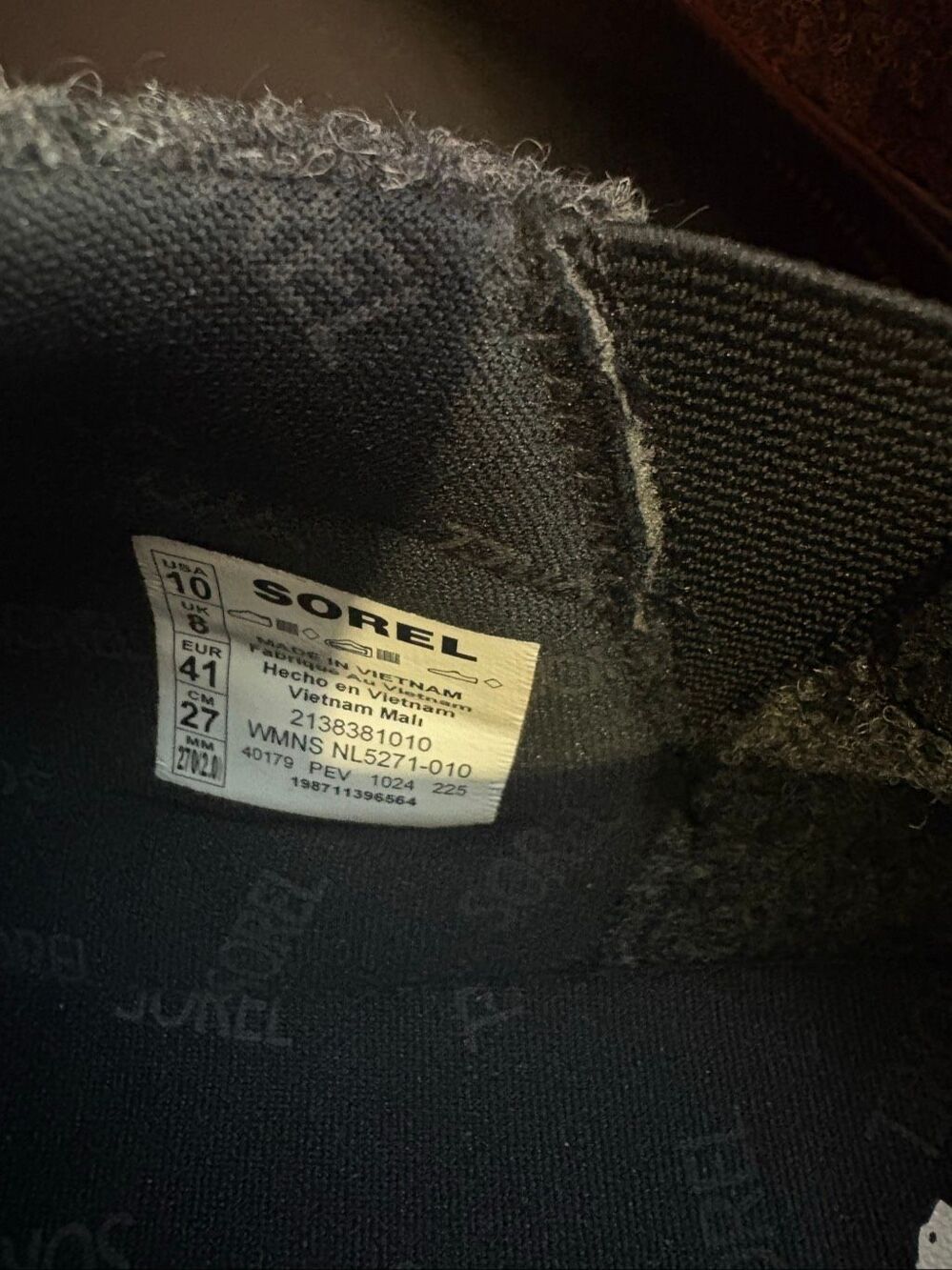 Sorel Out N About IV Mini Puffy Boots Black Slip On Waterproof woman’s size 10 - Picture 6 of 10